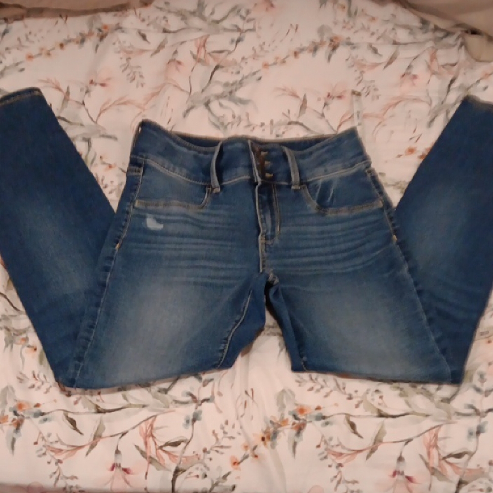 SO Girls Distressed Jeggings